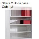 Strata 2 Bookcase Cabinet