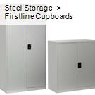 Steel Storage  >  Firstline Cupboards