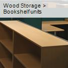 Wood Storage  >  Bookshelf units