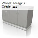 Wood Storage  >  Credenzas